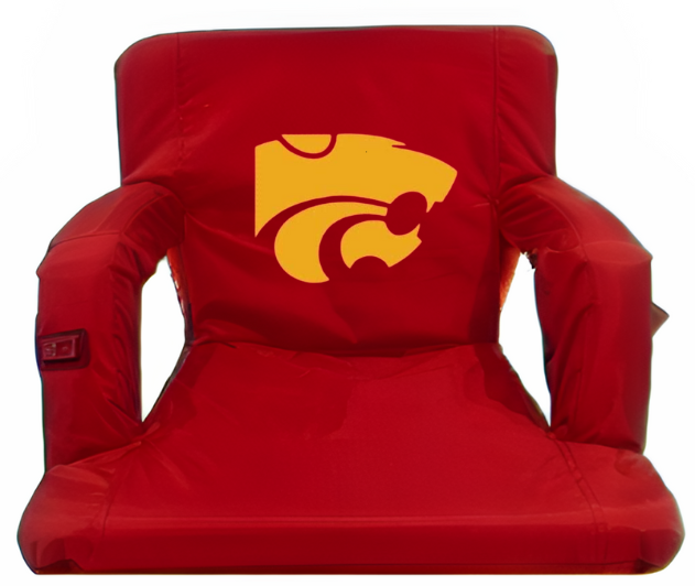 Carlisle High School Massage/Heated Bleacher Seat with Backrest