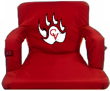 Castle View High School Massage/Heated Bleacher Seat with Backrest