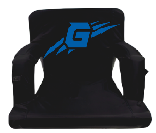 Gallatin High School Massage/Heated Bleacher Seat with Backrest