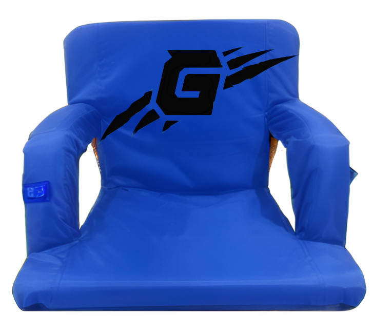 Gallatin High School Massage/Heated Bleacher Seat with Backrest