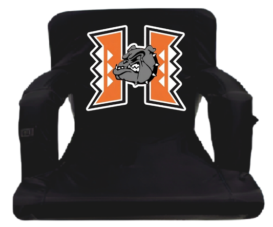 Hardin High School (MT) Massage/Heated Bleacher Seat with Backrest
