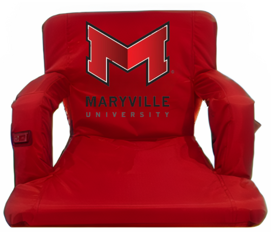 Marysville University Massage/Heated Bleacher Seat with Backrest