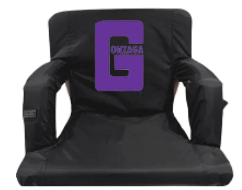 Alpha Stadium Seats Gonzaga College High School heated bleacher chair with backrest and massage feature, designed for comfortable seating.