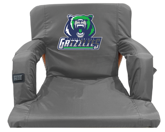 ThunderRidge High School Massage/Heated Bleacher Seat with Backrest