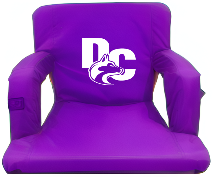Douglas County High School Massage/Heated Bleacher Seat with Backrest