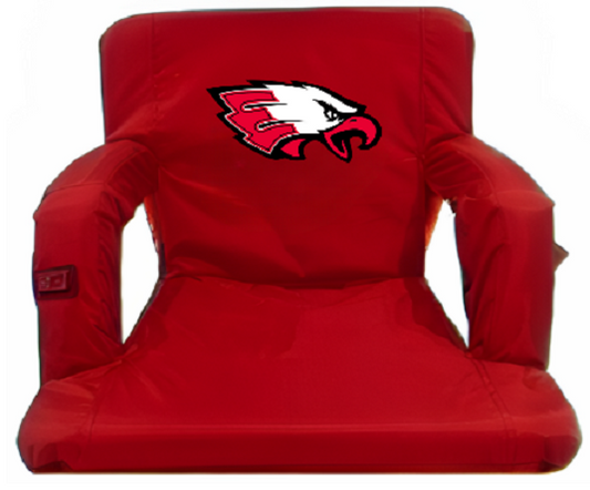 Eaglecrest High School Massage/Heated Bleacher Seat with Backrest