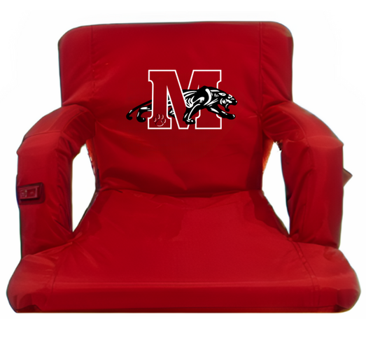 Maypearl High School (TX) Massage/Heated Bleacher Seat with Backrest