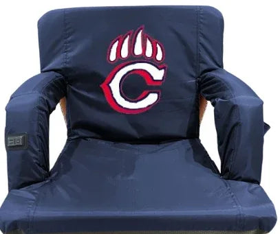My Store Chaparral High School heated bleacher seat with backrest, sporting goods, for comfortable seating at sporting events